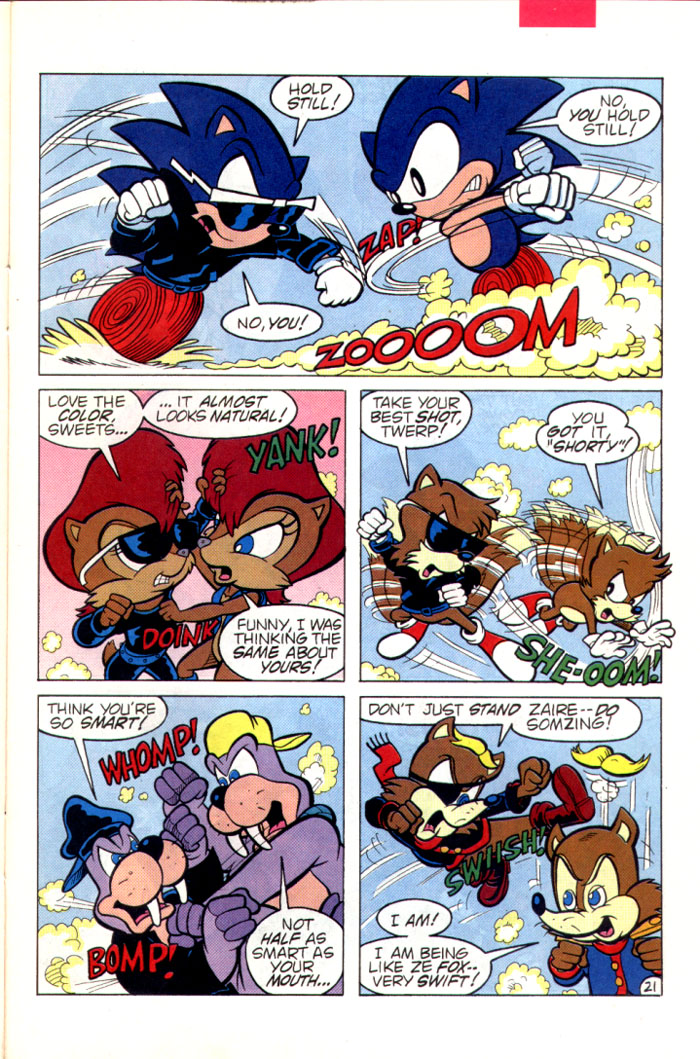 Sonic - Archie Adventure Series July 1995 Page 22